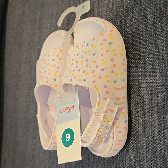NWT cat & jack sandals size 9 - Picture 2 of 2